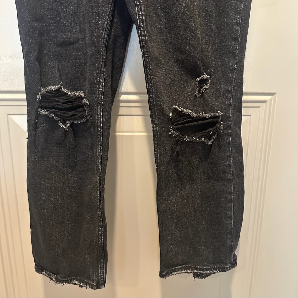 Abercrombie & Fitch The Ankle Straight Ultra High Rise Curve Love Jeans Size 26 - Picture 5 of 7